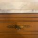 Marble dressing table and drawer