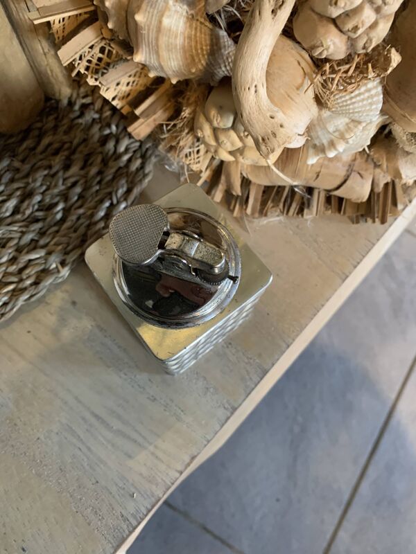 Briquet plaqué argent fabrication japon