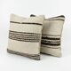 Set of 2 vintage kilim cushion covers 48x48 cm
