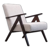 Model B 310 Var armchair in ivory boucle 1960