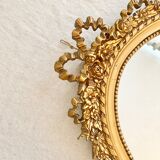 Old gilded mirror