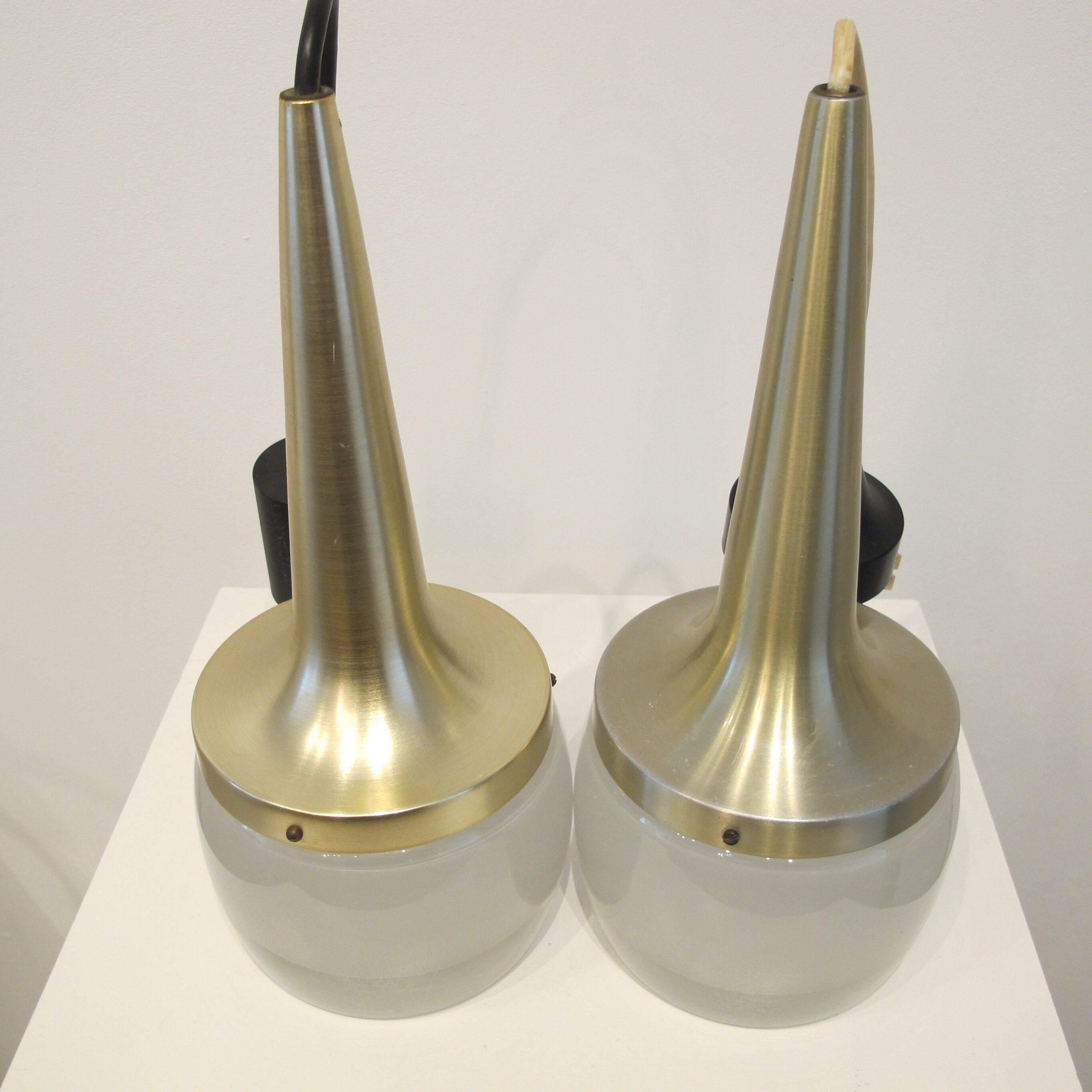 Pair of Suspension lights Staff - 1970