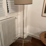 Brass and glass floor lamp 60s