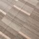 Tapis kilim vintage tons bruns et beige rosé, style minimal artisanal