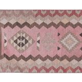 Vintage Turkish rug from Oushak, hand-woven74x358 cm