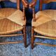 Paire de fauteuils de style provençal en chêne