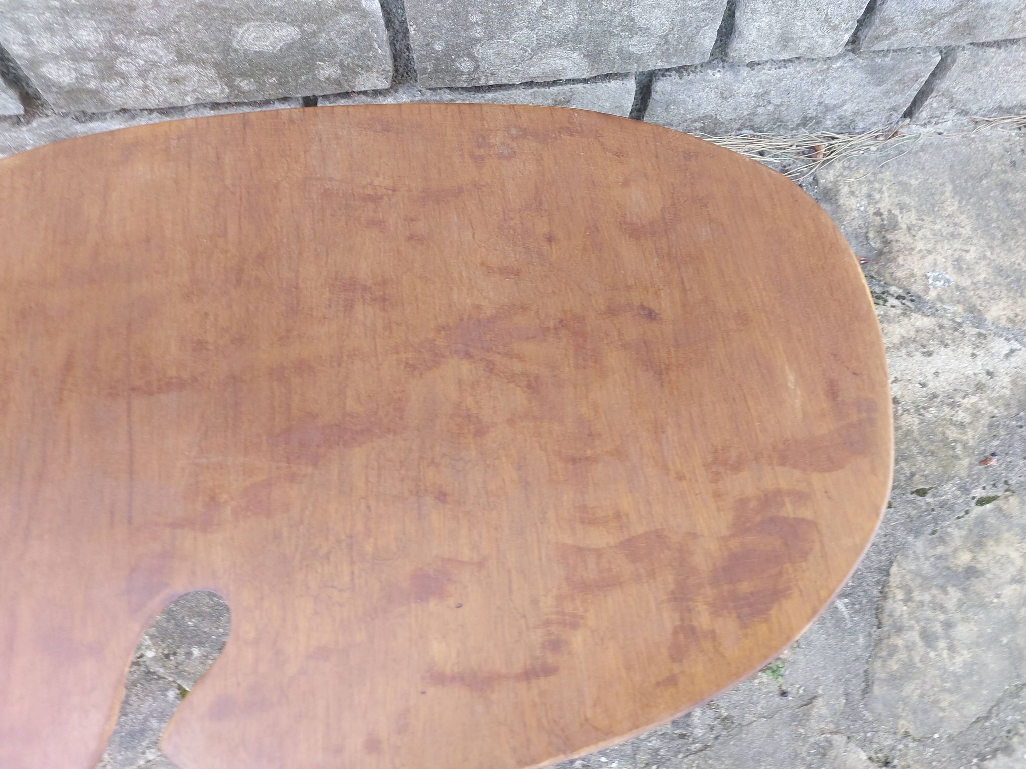 Coffee table bean design 60's