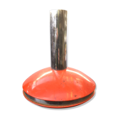 Ancient UFO UFO Orange Metal hanging Stainless 1970s Vintage