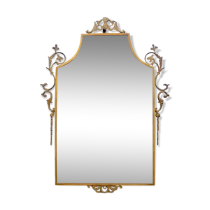 miroir italien en bronze
