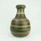 Dumler & breiden mid century ceramic vase model no. 476/32 stripe dekor 1960s