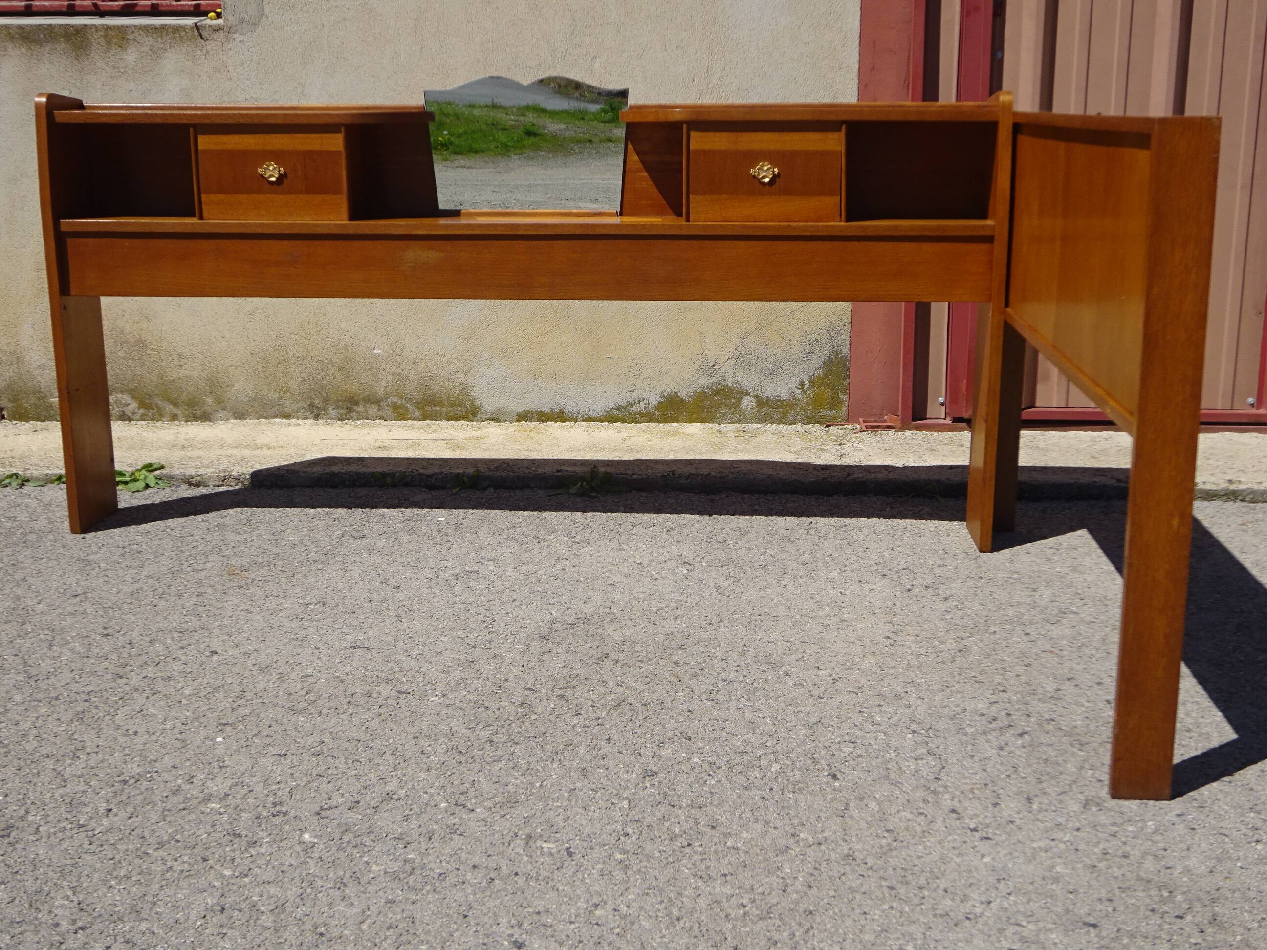 Cosy set and vintage headboard