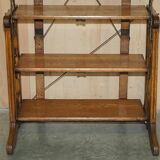 Transformable library table by Boeckh Brothers, circa 1910, restored.