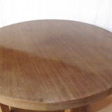 Mahogany coffee table Gaston Poisson art deco 1940
