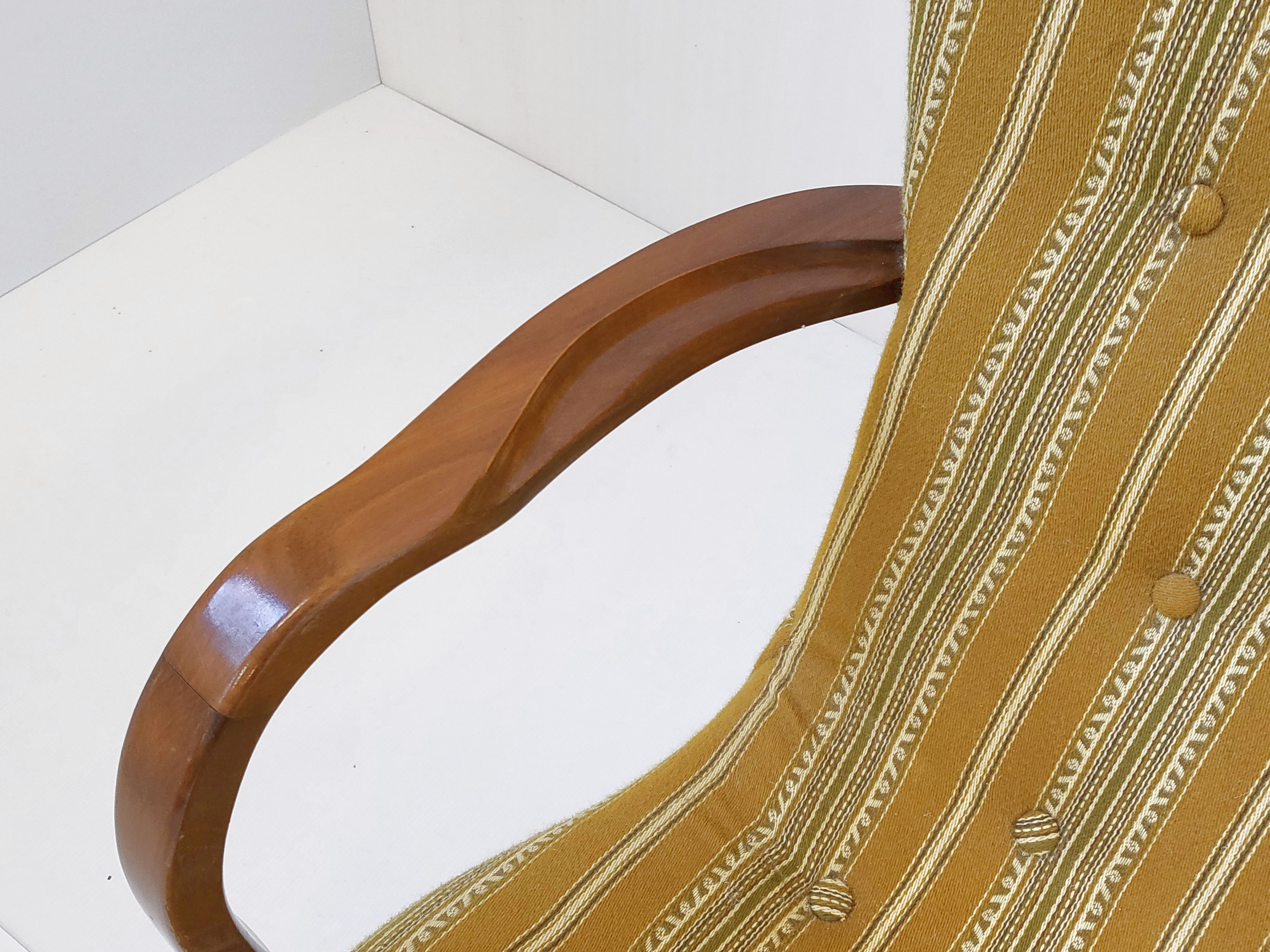 Pair of Danish armchairs 1940 vintage