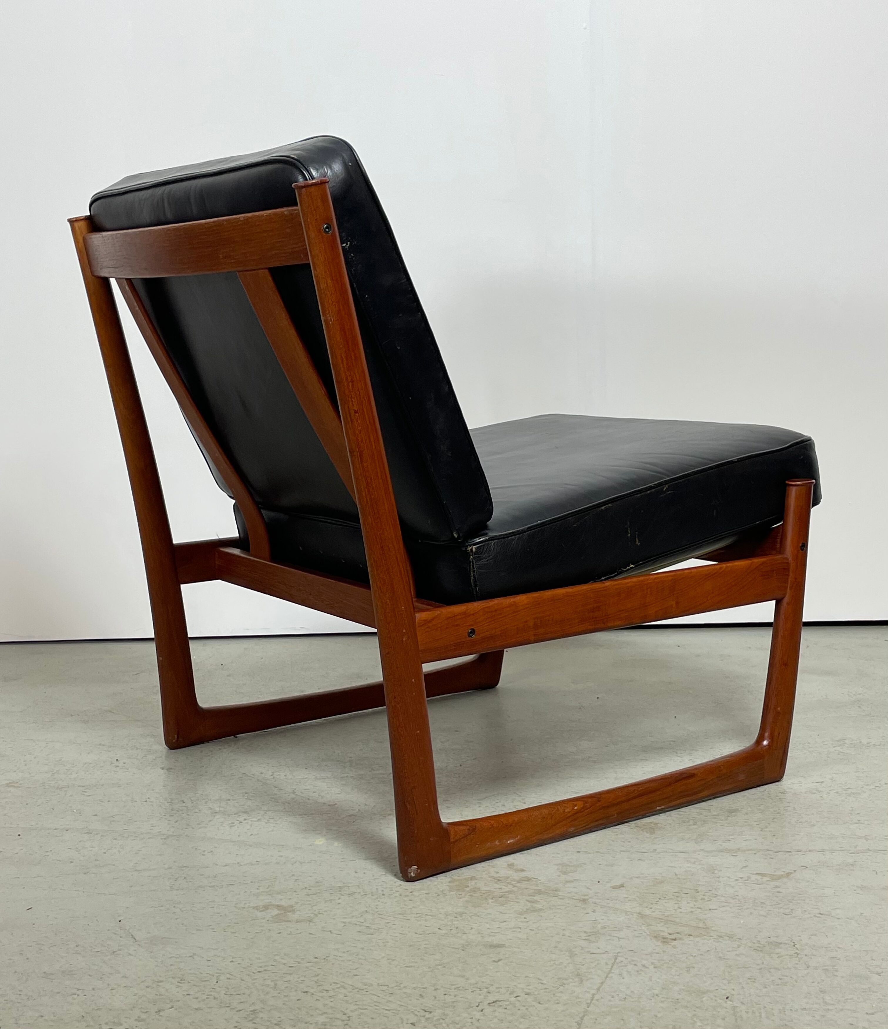 Armchair by Peter Hvidt & Orla Mølgaard Nielsen FD130 for France & Søn