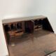 Slant-front desk, chest of drawers, English George III writing desk in oak - 19th century