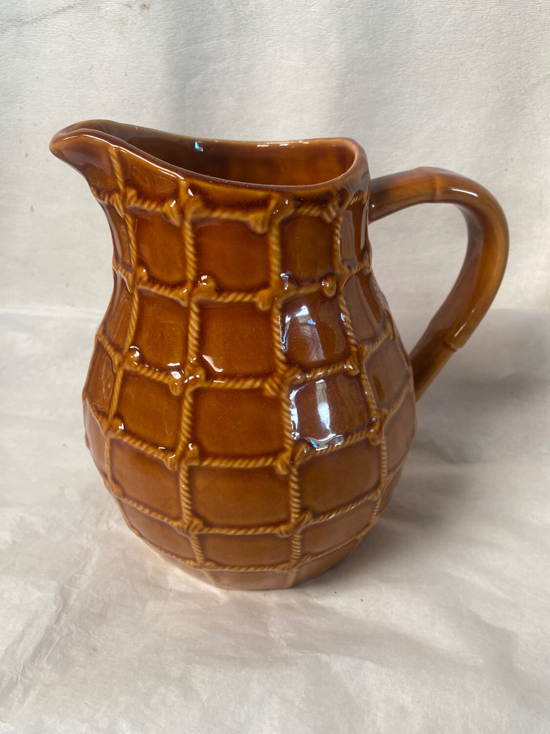 Saint Clement earthenware jug