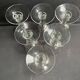 6 19th century water glasses – Establishments Legras