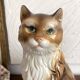 Large ceramic cat, Italy, 1970s