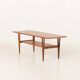 Table basse Kurt Ostervig, attribuée à, Danemark, années 1960