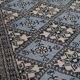 Tapis oriental vintage bleu clair 215×137 cm