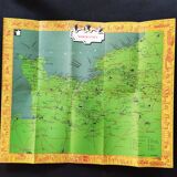 Map of Normandy 1940's