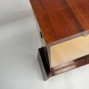 Mid-Century Modern Italian Mirrored Dry Bar Cabinet, 1950s