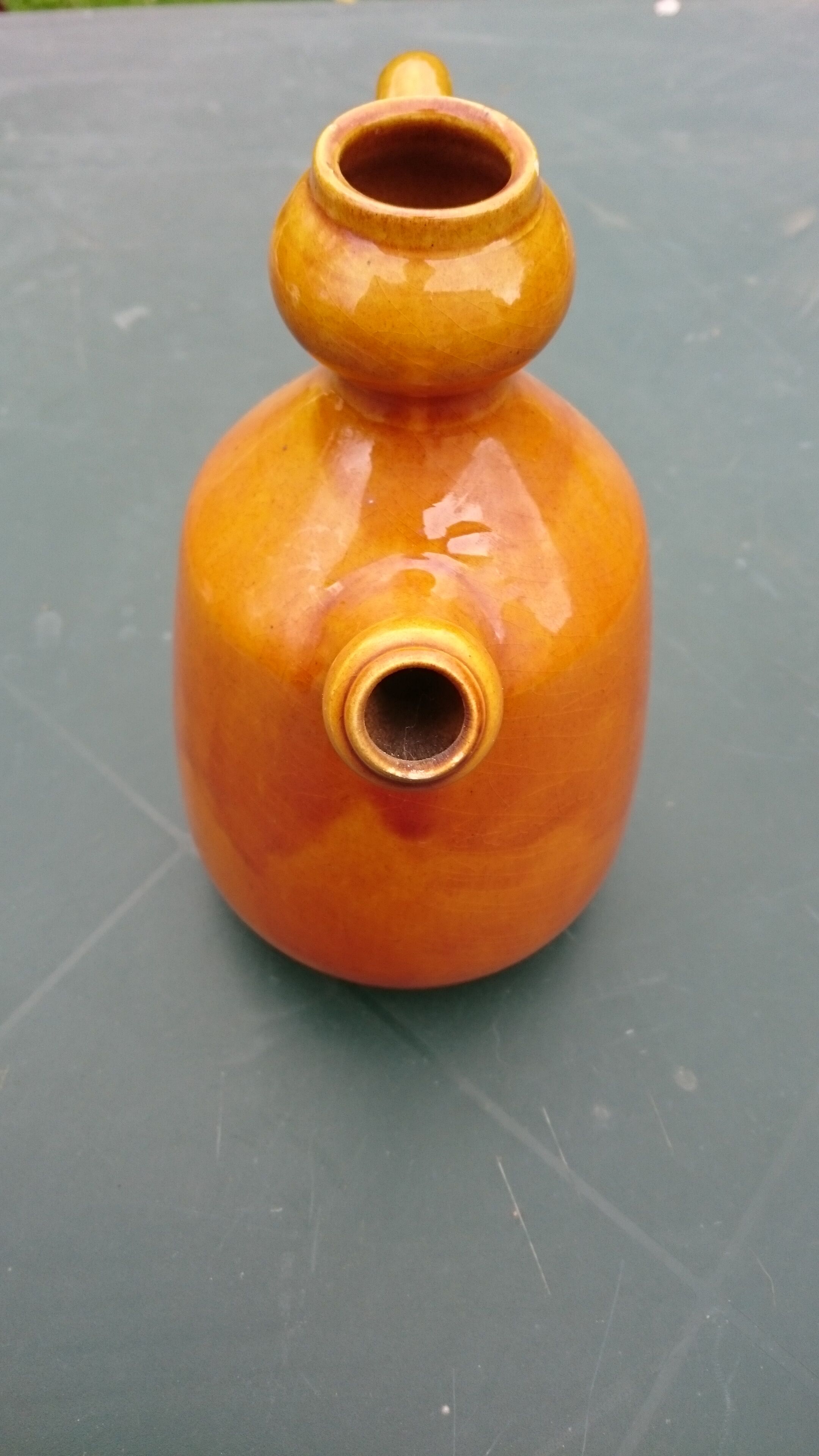 Ceramic gargoulette by Biot