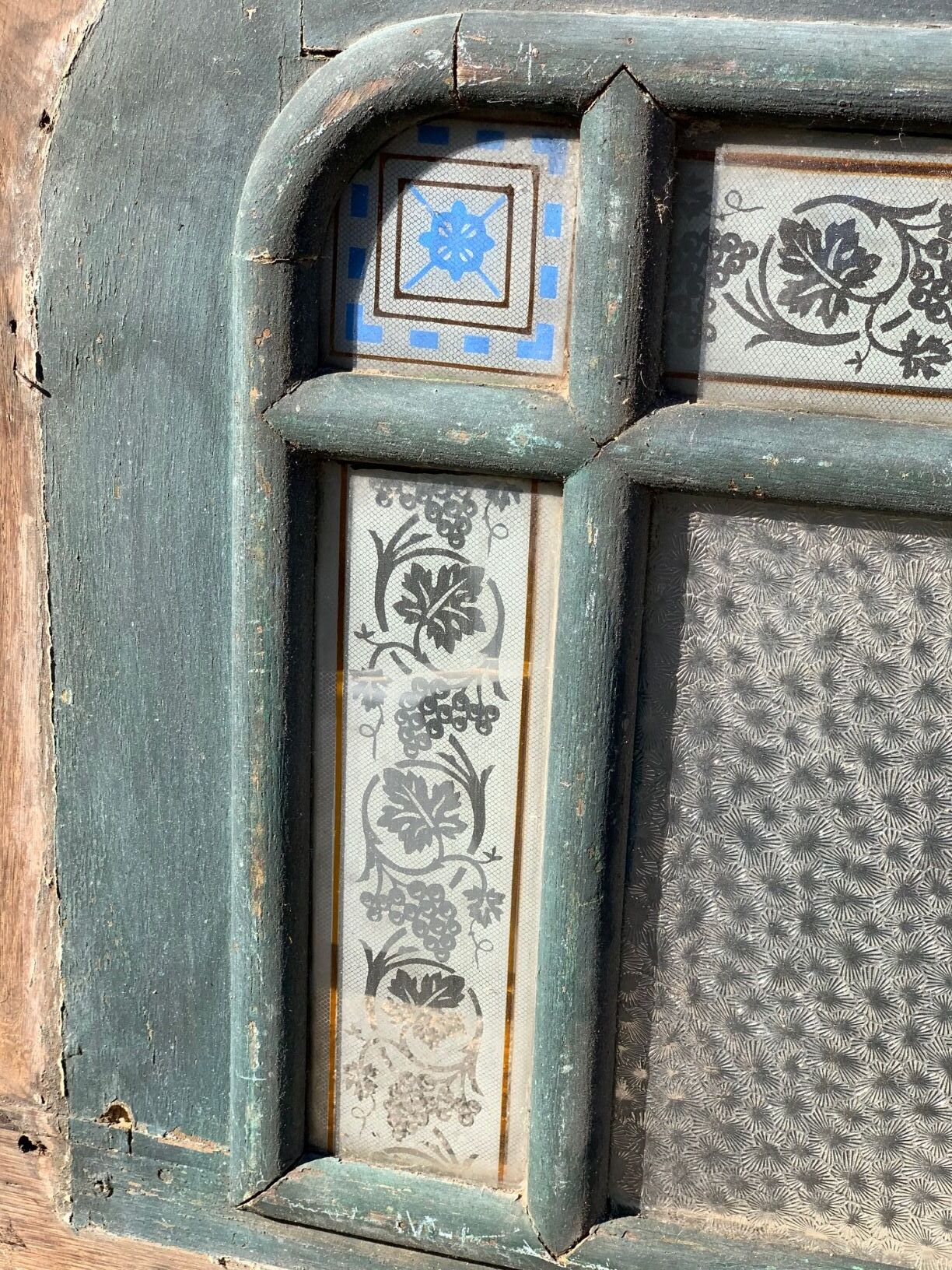 1930 Door Imposte from Beaujolais