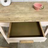Small renovated farmhouse table or desk.