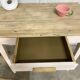 Petite table de ferme rénovée ou bureau