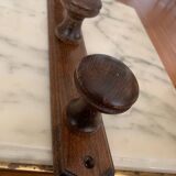 Portemanteau en bois 3 patères