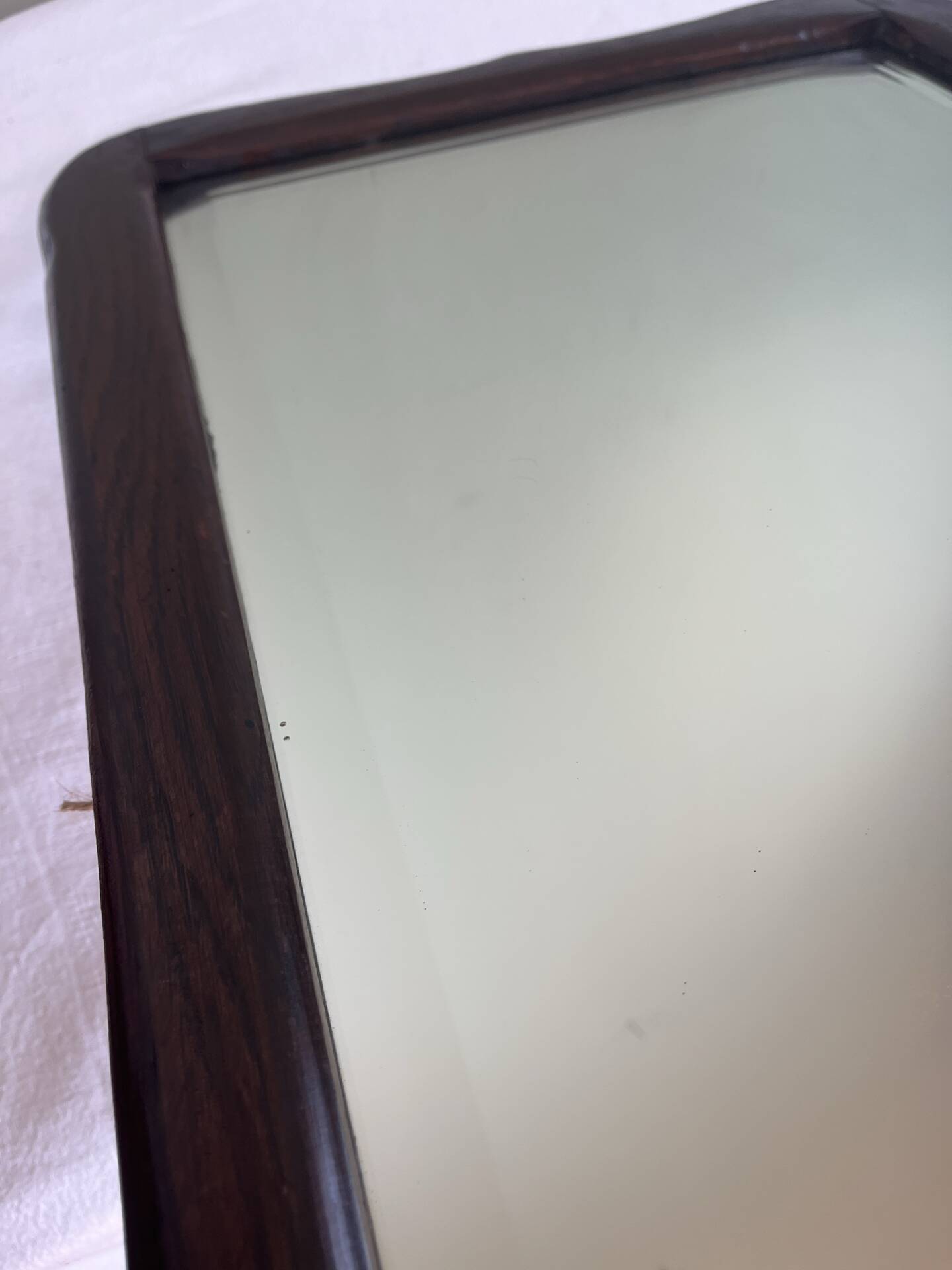 Walnut mirror Napoleon III
