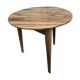 Side table / old round tripod table