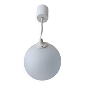Suspension en opaline blanche