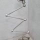 Jielde lamp five arms patina graphite