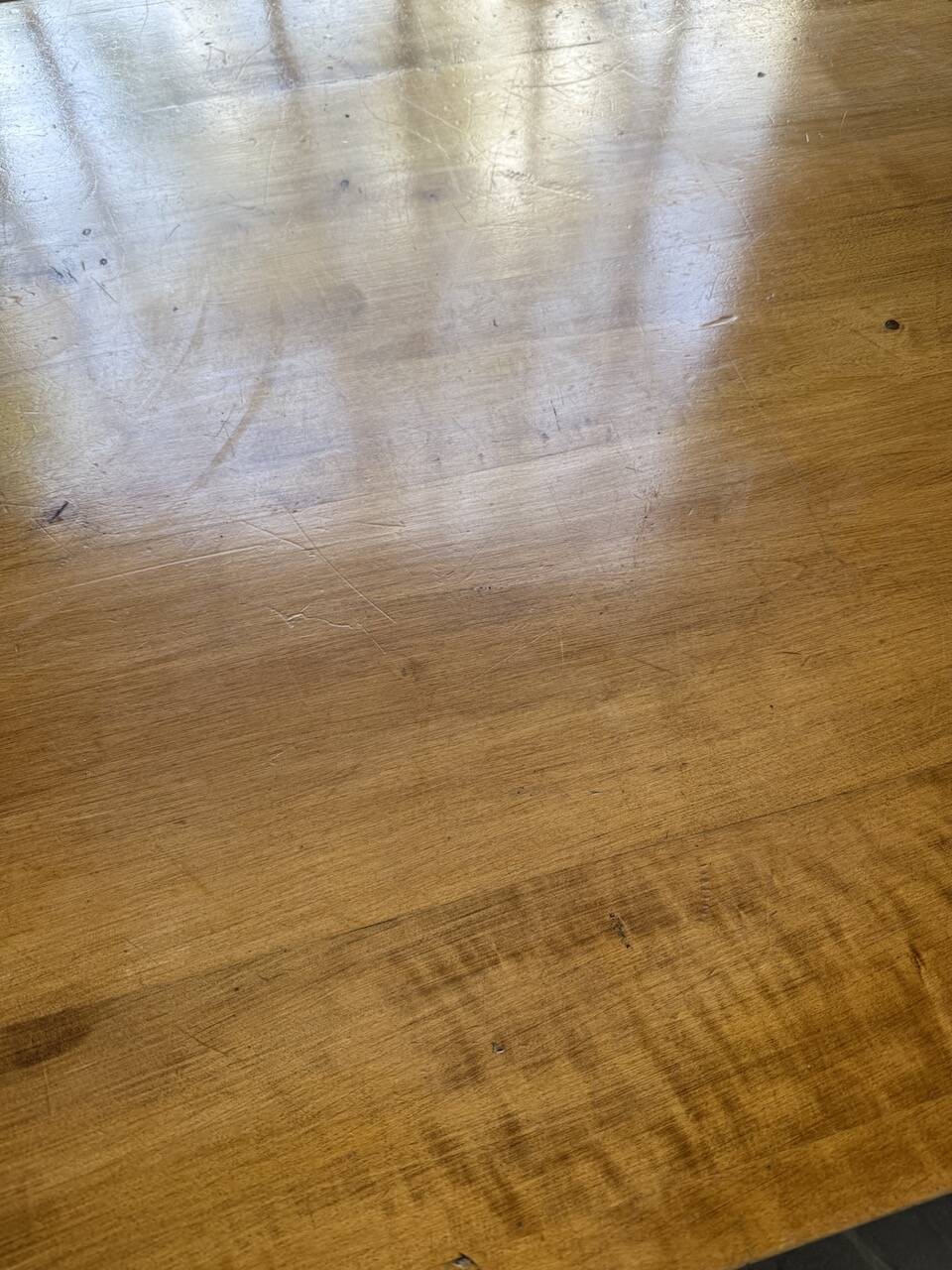 1950s beech mountain furniture table