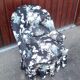Toad armchair floral pattern
