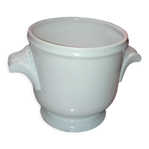 cache-pot blanc