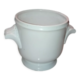 White plant pot