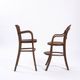 Antique set of Michael Thonet wicker and bentwood childrens chairs, 2