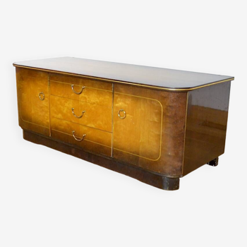 Vintage Low Bi-Tone Sideboard 1960