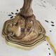 Bouillotte lamp in gilded brass, Empire style, 3 lights