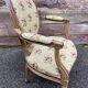 Pair of louis xvi style living room armchairs