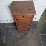 Table de chevet style Louis Philippe en chêne