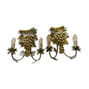 Appliques raisin doré - 1970