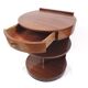 Art deco bedside table in rosewood veneer Michel Dufet
