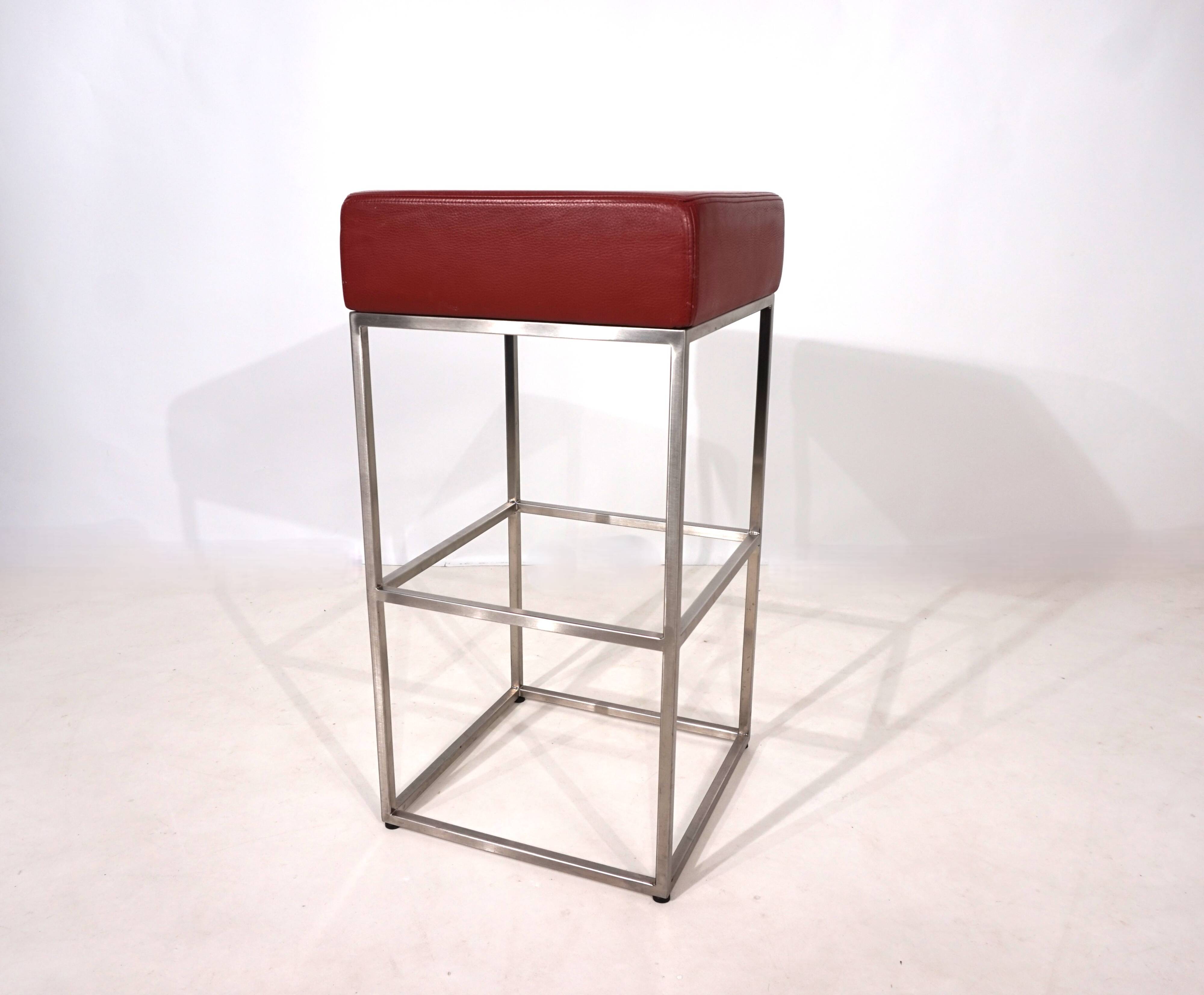 Ensemble de 6 tabourets de bar De Sede DS 218/55 par Paolo Piva, 2000