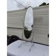 Full-length mirror in metal