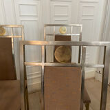 6 chaises Belgo Chrom, 1980s